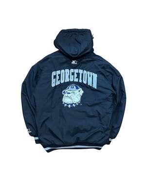 Vintage 90s Starter Georgetown Hoyas Puffer Jacket